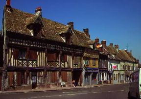 Piccardia. Abitazioni tipiche a Houdain.De Agostini Picture Library