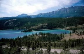 Alaska. Veduta del White Pass.De Agostini Picture Library/M. Bertinetti