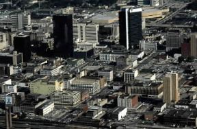 Birmingham (Stati Uniti) . Veduta aerea della cittÃ .De Agostini Picture Library/M. Bertinetti