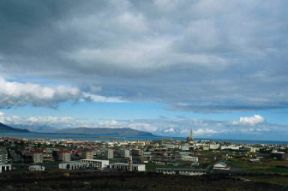 Reykjavik. Veduta della cittÃ .De Agostini Picture Library/N. Cirani