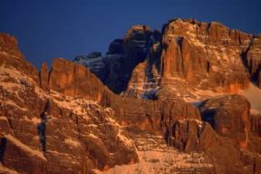 Cristallo. Veduta del gruppo montuoso.De Agostini Picture Library / M. Bertinetti