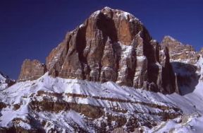Dolomiti . Gruppo delle Tofane (3243 m). De Agostini Picture Library/M. Bertinetti