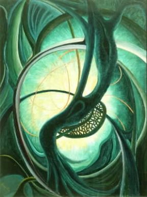 Frantisek Kupka. Centro cosmico (Modena, Collezione Fonte d'Abisso).De Agostini Picture Library/G. Nimatallah