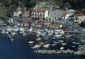 Maratea. Scorcio del porticciolo.De Agostini Picture Library/A. Vergani