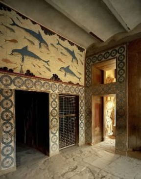 Cnosso. Pitture parietali nel 