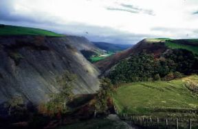 Monti Cambrici. Una veduta della catena montuosa.De Agostini Picture Library/G. Wright