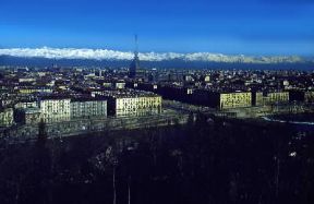 Torino. Veduta della cittÃ .De Agostini Picture Library/A. Vergani