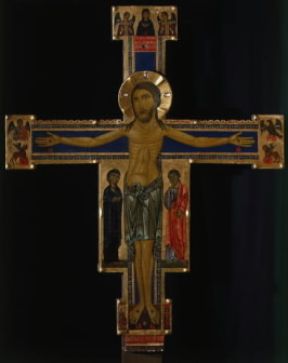 Berlinghiero Berlinghieri . Crocefisso (Lucca, Pinacoteca).De Agostini Picture Library/G. Nimatallah