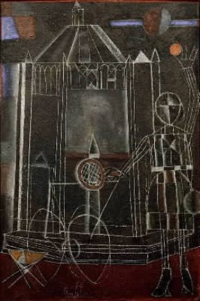 Franco Gentilini. Giocatrice di palla (Venezia, Galleria d'Arte Moderna).De Agostini Picture Library/A. Dagli Orti