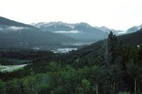 Banff. Veduta del Parco Nazionale.De Agostini Picture Library/M. Bertinetti