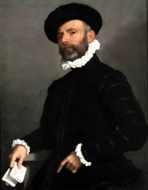 Colletto. Camicia con la ruche, sec. XVI (Londra, National Portrait Gallery).De Agostini Picture Library / M. Carrieri