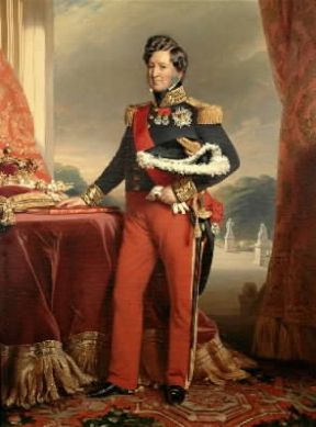 Luigi Filippo I in un dipinto di F. X. Winterhalter (Versailles, Palazzo Reale).De Agostini Picture Library/G. Dagli Orti