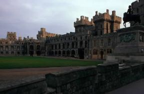 Windsor. Veduta del castello.De Agostini Picture Library/G. Wright