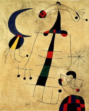 Juan MirÃ³. Il sospiro degli amanti (Roma, Galleria Nazionale d'Arte Moderna).De Agostini Picture Library / A. Dagli Orti