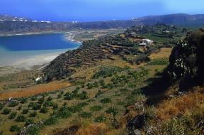 Pantelleria . Uno scorcio dell'isola. De Agostini Picture Library/M. Leigheb