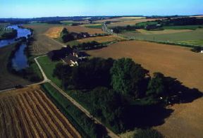 Renania Settentrionale-Vestfalia. Paesaggio lungo la Ruhr, a sud di Essen.De Agostini Picture Library/A. Vergani