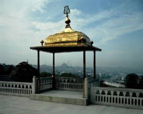 Arte ottomana . Particolare del Nuovo Serraglio (Topkapi Saray), a Istanbul.De Agostini Picture Library/G. Dagli Orti