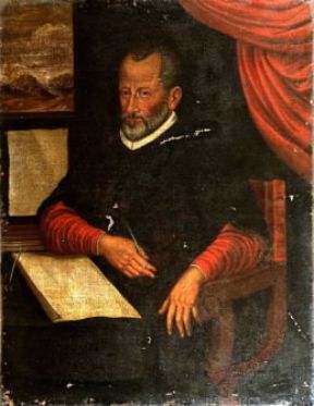 Giovanni Pierluigi da Palestrina in un ritratto del sec. XVI (Roma, Convento Padri dell'Oratorio).De Agostini Picture Library/V. Pirozzi