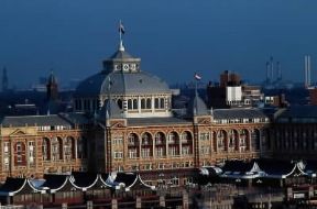 L'Aia. Veduta della Kurhaus.De Agostini Picture Library/G. SioÃ«n
