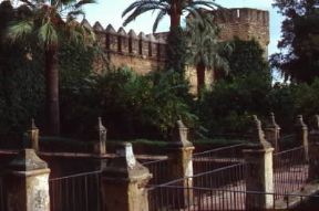 Cordova . I giardini dell'AlcÃ¡zar.De Agostini Picture Library / G. Dagli Orti