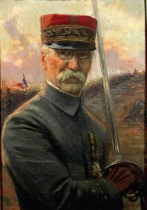 Joseph-Simon Gallieni in un ritratto (Parigi, MusÃ©e des Arts Africains et OcÃ©aniens).De Agostini Picture Library/M. Seemuller