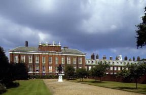 Kensington. La facciata di Kensington Palace.De Agostini Picture Library/G. Nimatallah