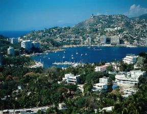 Acapulco. Veduta della nota stazione balneare messicana.De Agostini Picture Library/2P