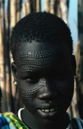 Antropologia. Un tipo umano nilotide.De Agostini Picture Library/G. Gamba