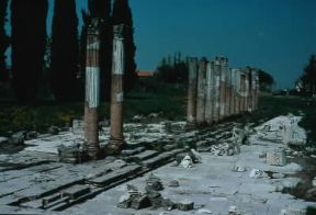 Aquileia. I resti del foro romano.De Agostini Picture Library/A. Dagli Orti