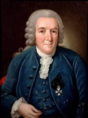 Carlo Linneo ritratto da M. Hallmann nel 1774 (Versailles, Palazzo Reale).De Agostini Picture Library/M. Seemuller