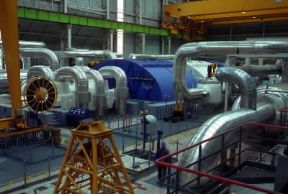 Energia. Interno della centrale nucleare di Blayais.De Agostini Picture Library/B. Annebicque