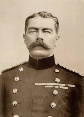 Horatio Herbert Kitchener in una immagine fotografica.De Agostini Picture Library/G. Dagli Orti