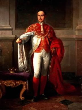 Francesco II di Borbone, re delle Due Sicilie (Napoli, Museo S. Martino).De Agostini Picture Library/G. Dagli Orti