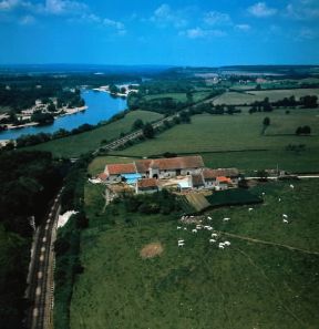 Allier. Un tratto del fiume.De Agostini Picture Library/B. Beaujard