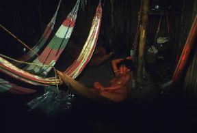 Amaca di una tribÃ¹ amazzonica.De Agostini Picture Library/A. Facchinetti