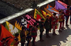 Umbria. Il palio dei balestrieri a Gubbio.De Agostini Picture Library/G. Nimatallah