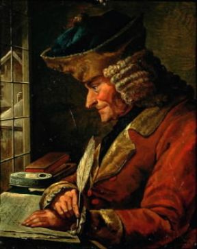 Voltaire in un ritratto dell'epoca (Versailles, Castello).De Agostini Picture Library/G. Dagli Orti