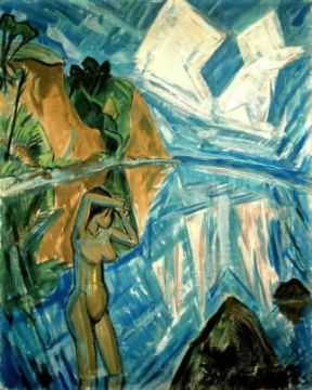Eric Heckel. Giorno cristallino (1912; Monaco, Staatsgalerie Artothek).Monaco, Staatsgalerie Artothek