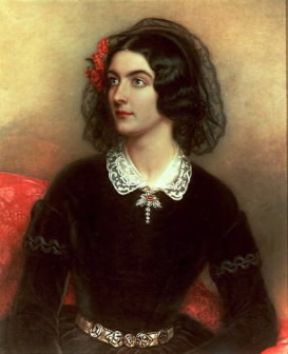 Lola Montez in un ritratto (Nymphemburg, Castello).Berlino, Castello