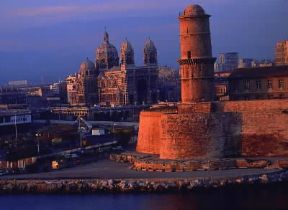 Marsiglia. Scorcio dai giardini del Parco del Faro.De Agostini Picture Library/F. Giaccone