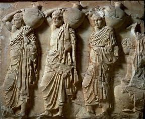 Partenone . Particolare del fregio.De Agostini Picture Library/G. Nimatallah