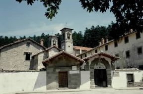 Camaldoli. Una veduta dell'eremo fondato nel sec. XI.De Agostini Picture Library/G. Barone