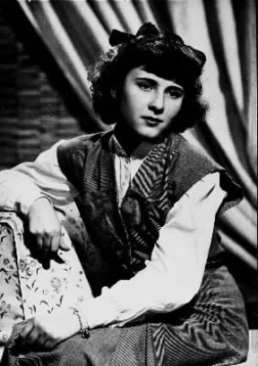 Carla Del Poggio in una foto giovanile.De Agostini Picture Library