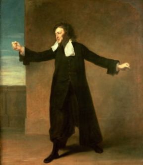 Il Mercante di Venezia. Charles Macklin nel ruolo di Shylock in un dipinto di J. Zoffany (Londra, The Royal National Theatre).Londra, The Royal National Theatre