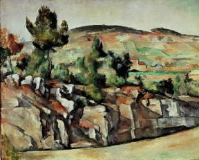 Paul CÃ©zanne. Aix, paesaggio roccioso (Londra, Tate Gallery).De Agostini Picture Library/M. Carrieri