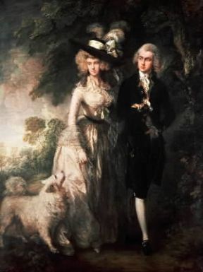 Thomas Gainsborough. La passeggiata mattutina (Londra, National Gallery).Londra, National Gallery