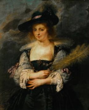 Barocco. Ritratto di HÃ¨lene Fourment di Rubens (Lisbona, Fondazione Gulbenkian). De Agostini Picture Library / G. Dagli Orti