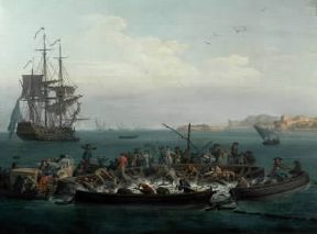 Claude Joseph Vernet. Golfo di Bandol (Parigi, MusÃ©e de la Marine).De Agostini Picture Library/M. Seemuller