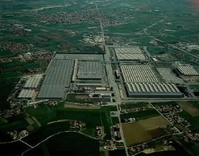 Piemonte. Lo stabilimento FIAT di Rivalta. De Agostini Picture Library/Pubbliaerfoto