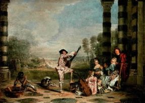 RococÃ². Gli incanti della vita di A. Watteau (Londra, Wallace Collection).Londra, Wallace Collection